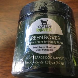 Green Rover organic greens for happy dogs